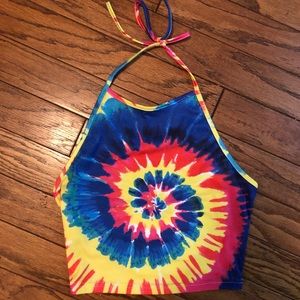Tie dye crop top